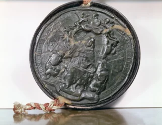 Le sceau du roi Charles II (1630-85) d
